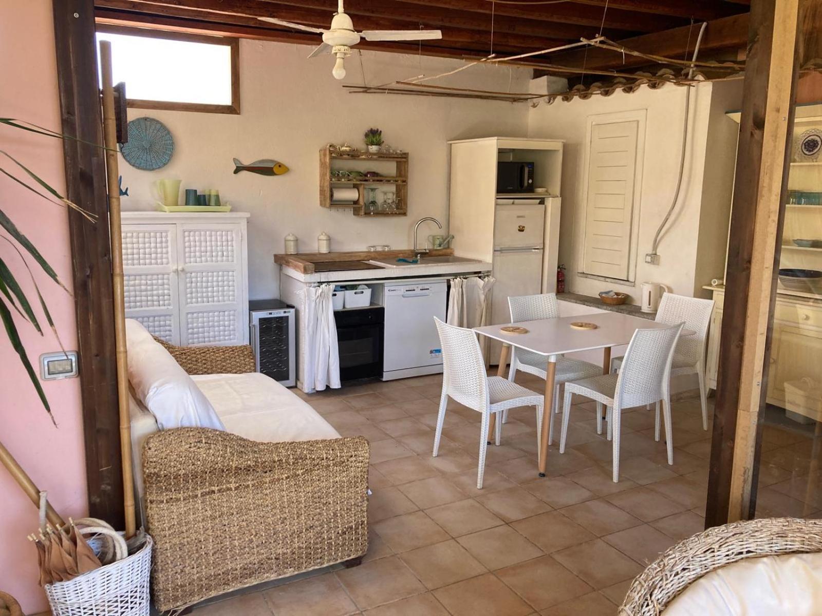 Villasimius Villetta A 300 Mt Dalla Spiaggia エクステリア 写真